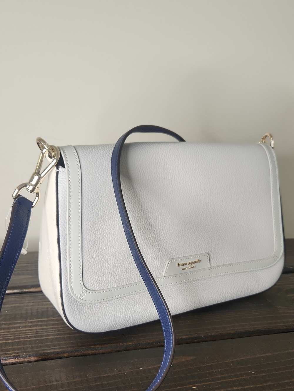Kate Spade Crossbody with Navy Strap